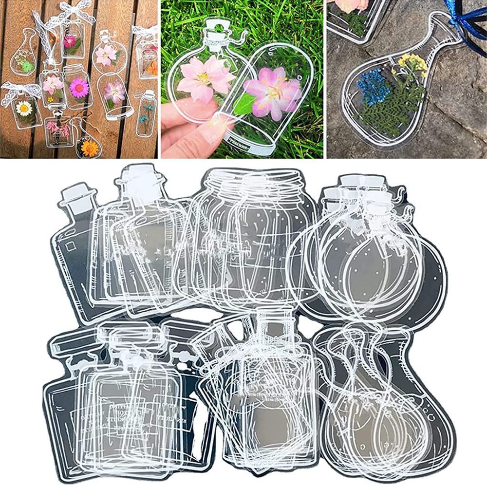 30Pcs DIY Transparent Dried Fl - Dried Flower Bookmark recensione e prezzo