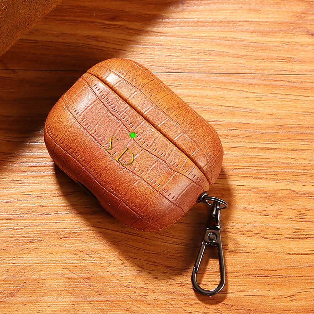 For Airpods 1 2 3 4 Pro 2 Luxu - Monogram Keychain Leather recensione e prezzo