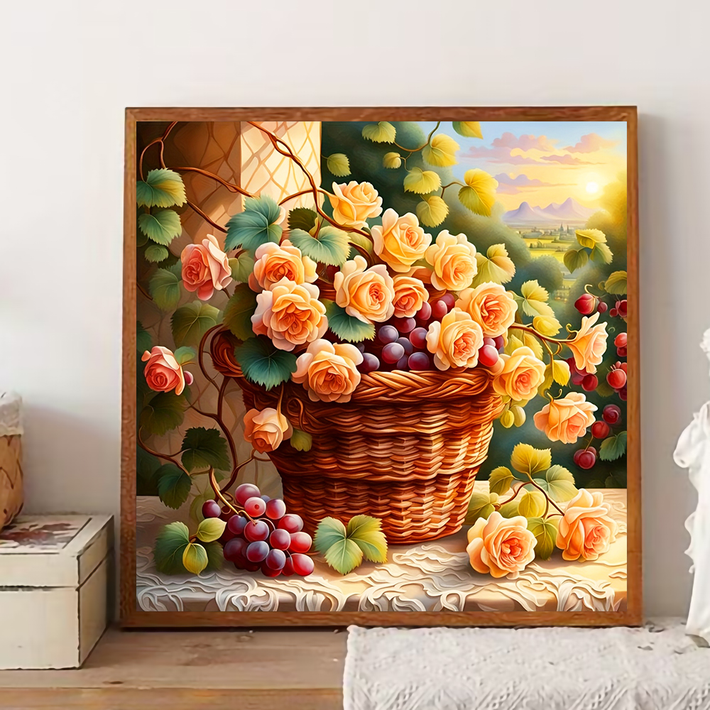 Flower Diamond Painting Kit Fu - Photo Mosaic Print recensione e prezzo