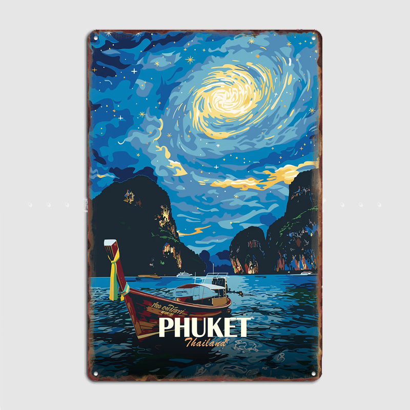 Phuket Thailand Night Sky Boat - Custom Night Sky recensione e prezzo