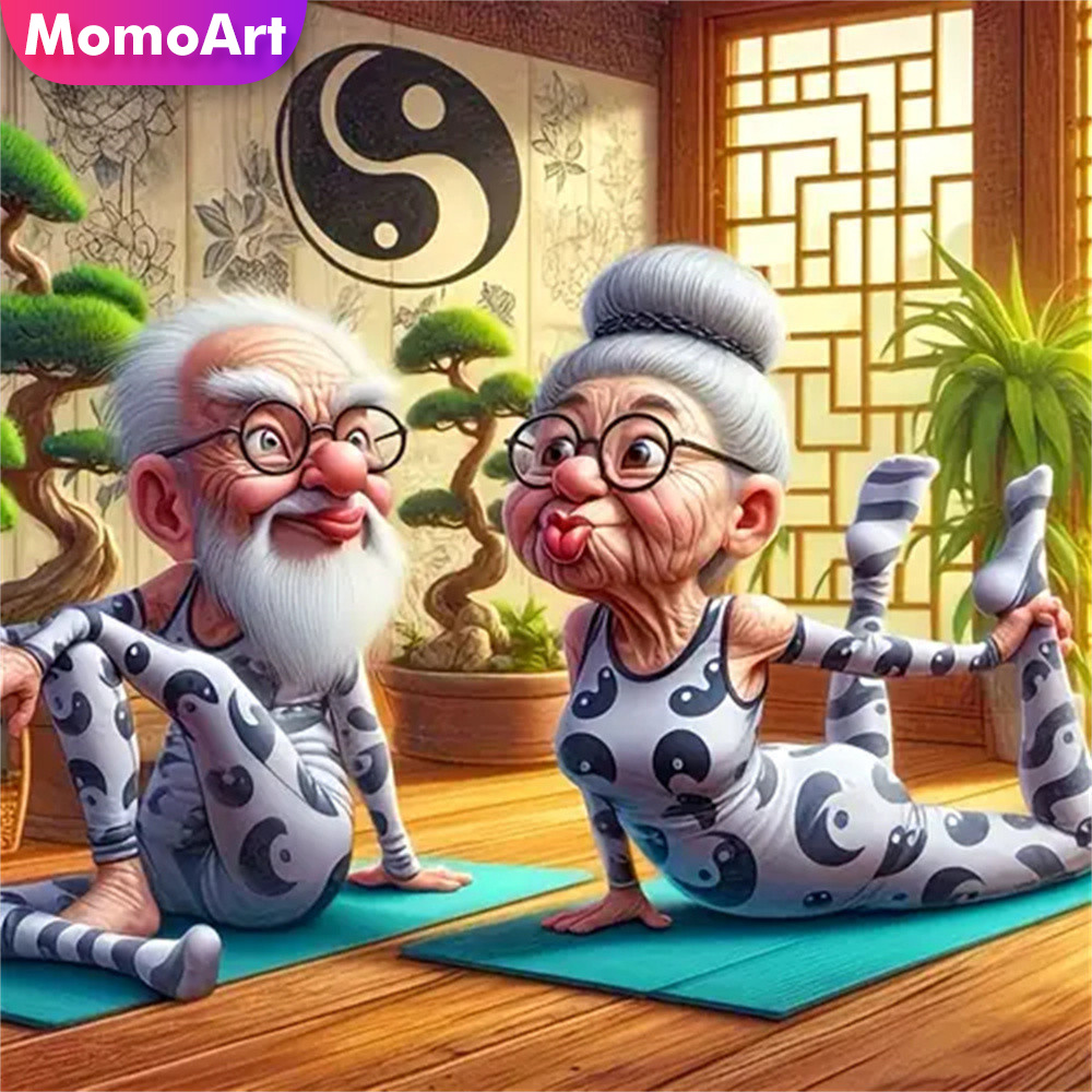 Momoart Old People Diamond Mos - Photo Mosaic Print recensione e prezzo