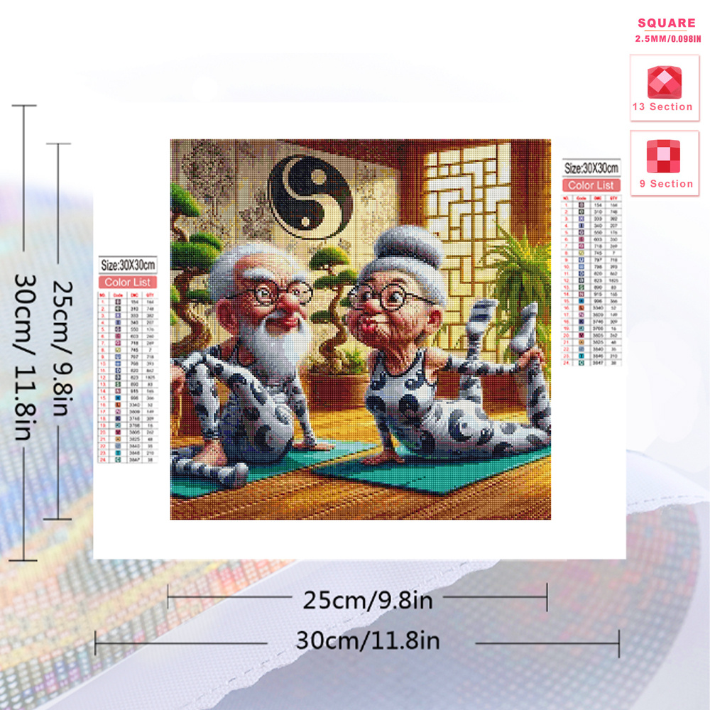 Momoart Old People Diamond Mos - Photo Mosaic Print recensione e prezzo