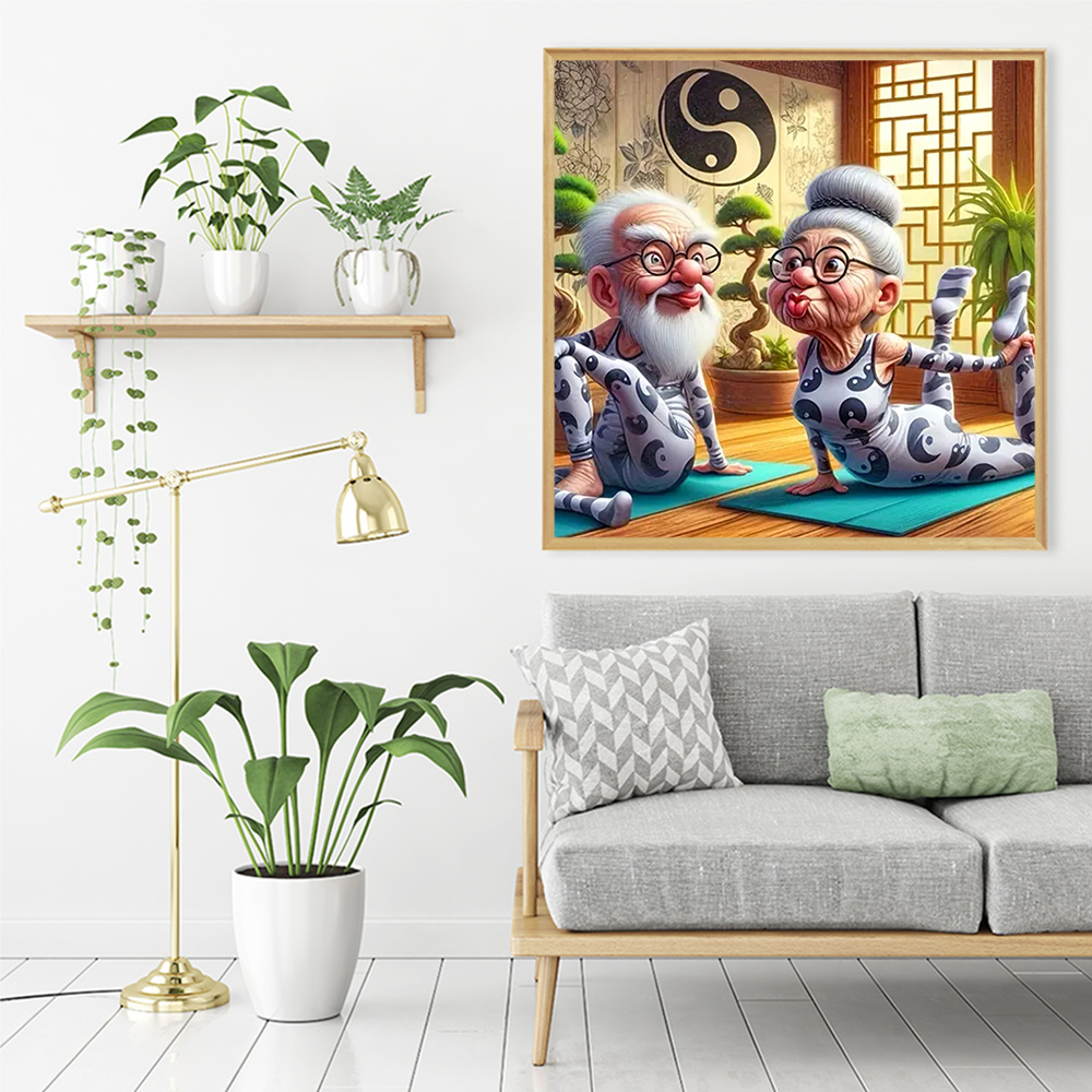 Momoart Old People Diamond Mos - Photo Mosaic Print recensione e prezzo
