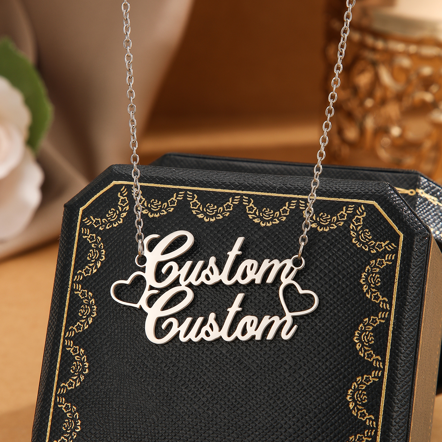 1pc Stainless Steel Customized - Name Necklace Custom recensione e prezzo