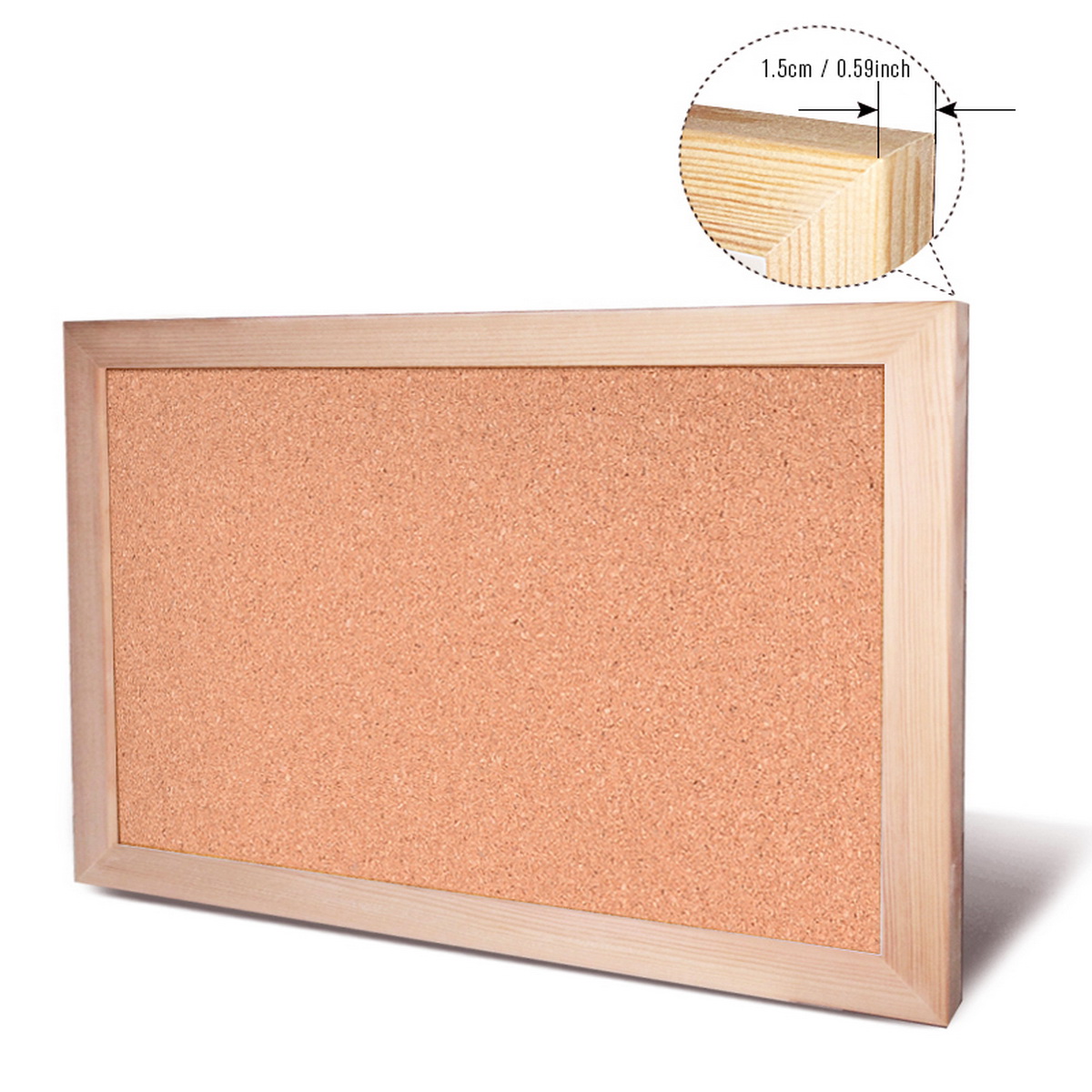 Vintage Pine Wood Frame Cork B - Engraved Wood Frame recensione e prezzo