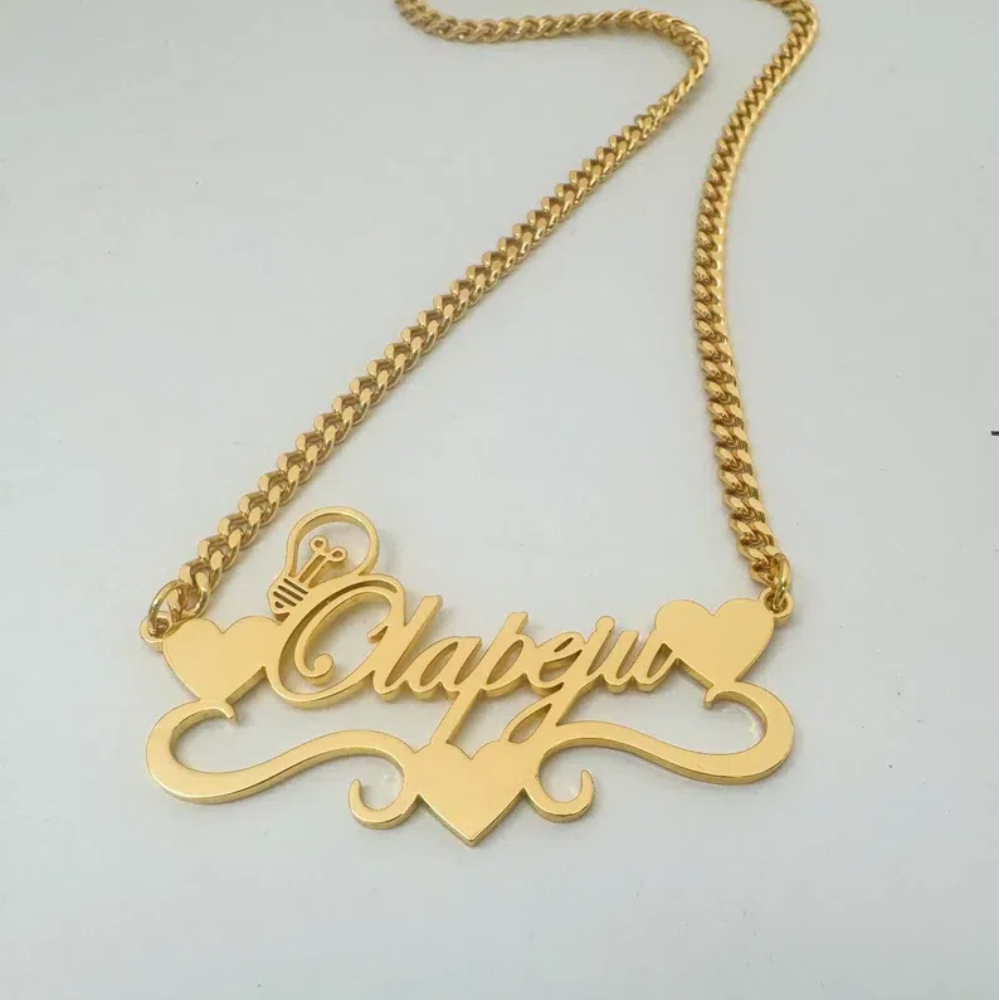 Handcrafted Gold Color Name Ne - Name Necklace Custom recensione e prezzo
