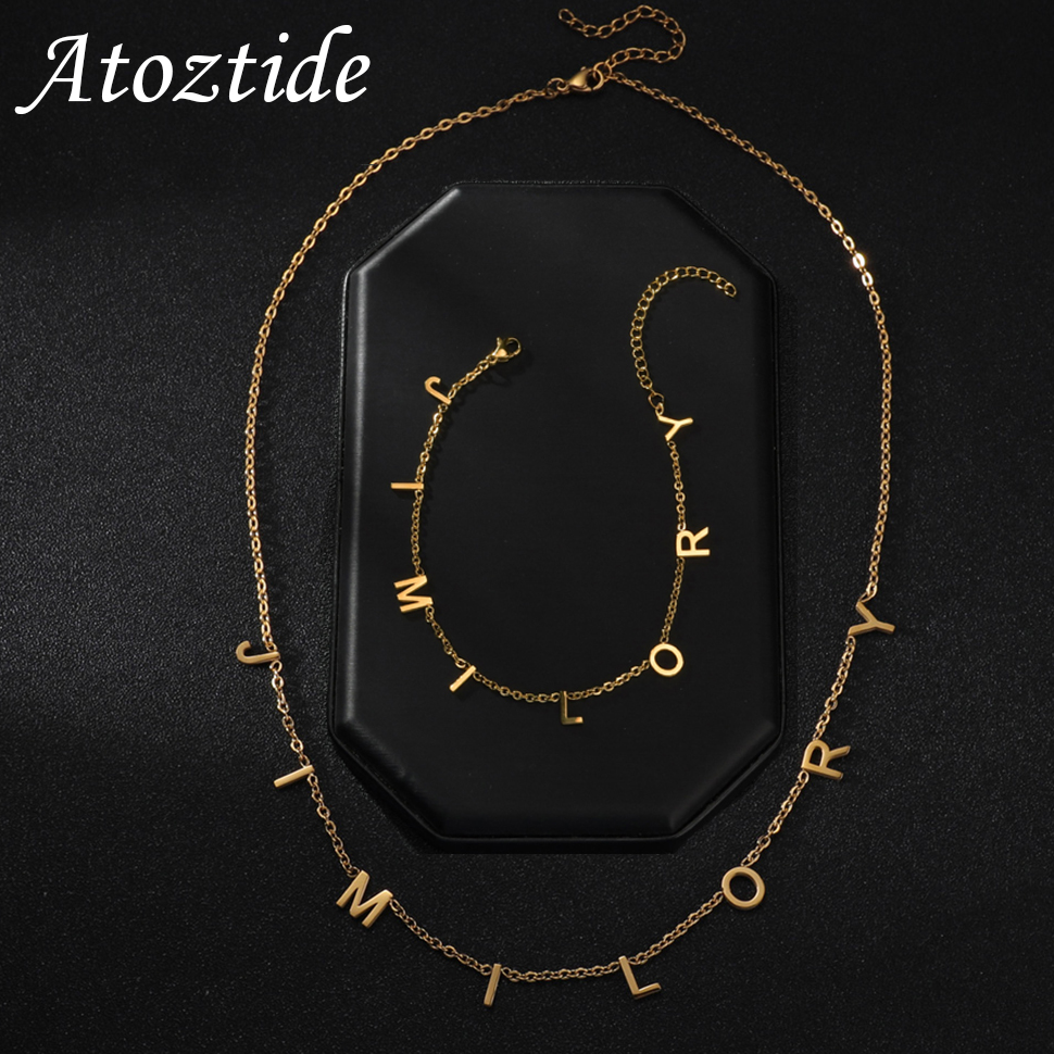 Atoztide Personalized Custom N - Personalized Name Box recensione e prezzo