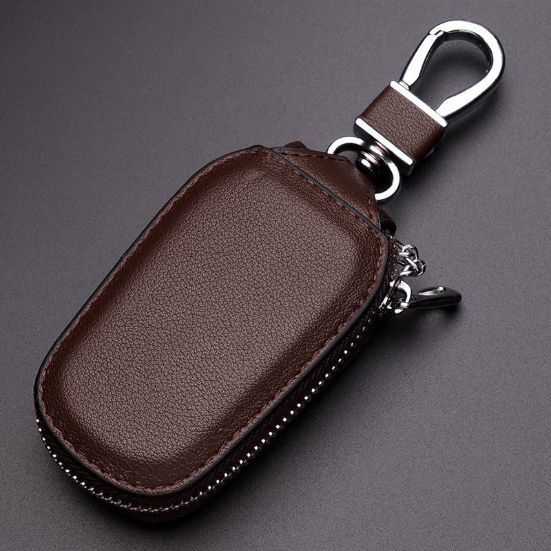 Monogram Print PU Leather Car  - Monogram Keychain Leather recensione e prezzo