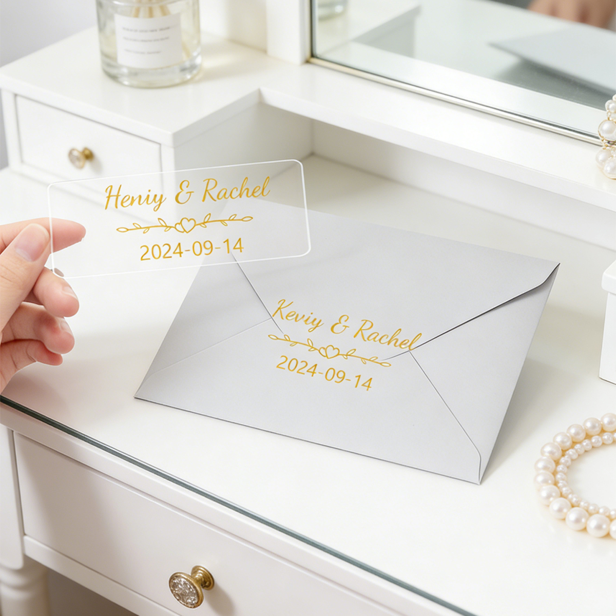 Custom Gold Foil Stickers, Per - Personalised Candle Label recensione e prezzo