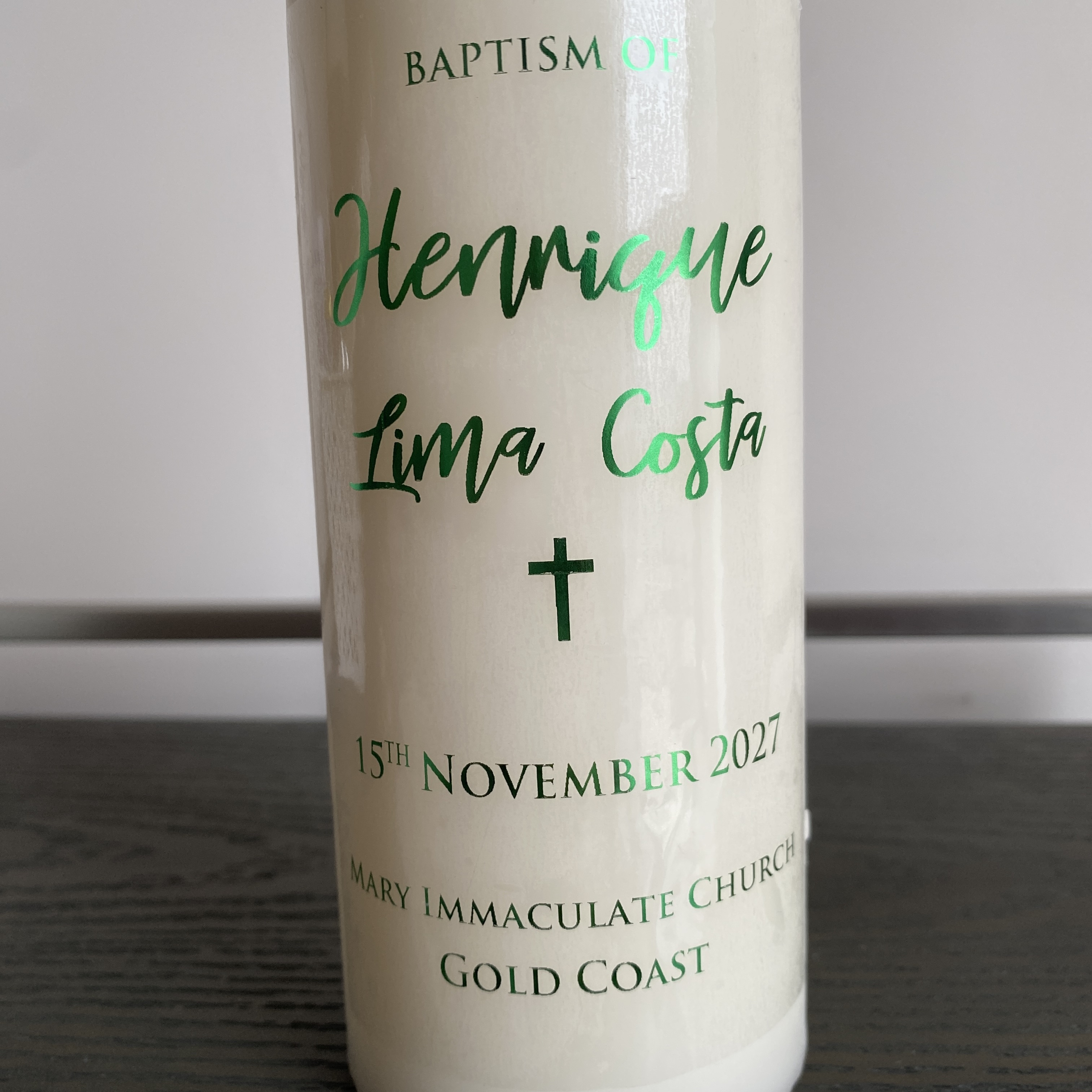 1 Personalized Wedding Candle  - Personalised Candle Label recensione e prezzo