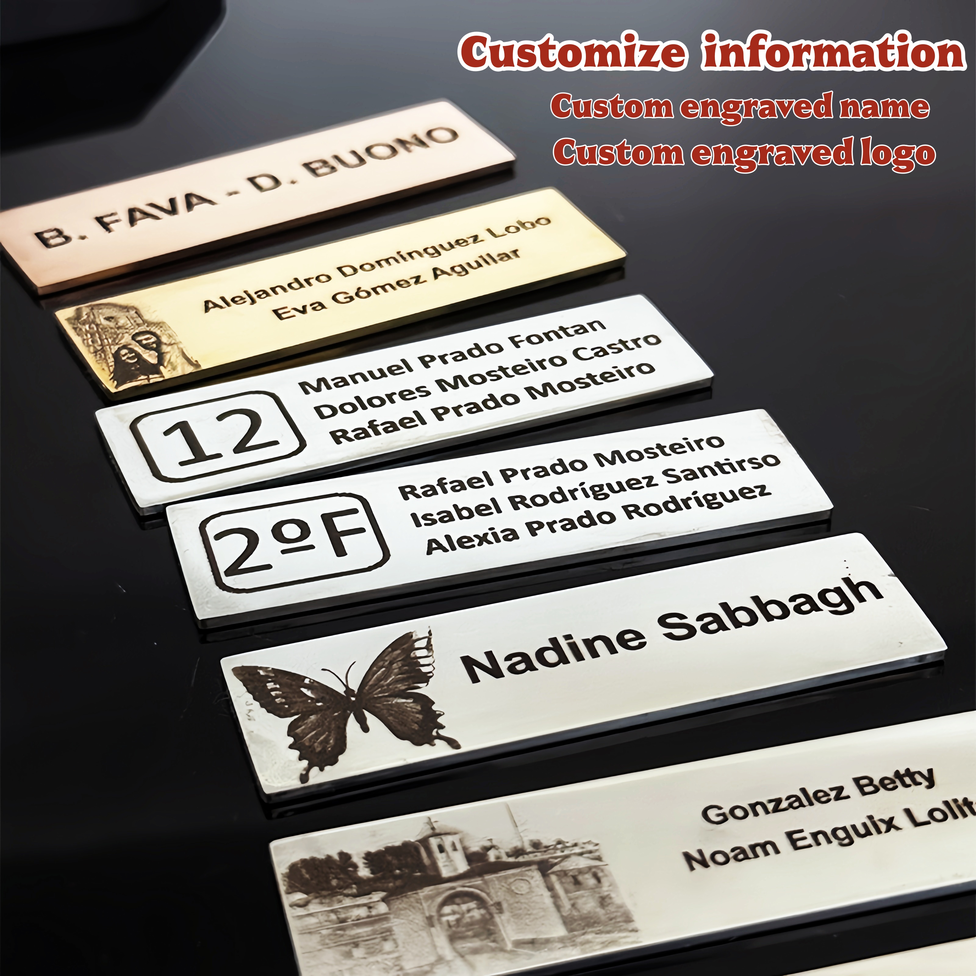 70x20mm Personalize Custom Met - Personalized Name Box recensione e prezzo