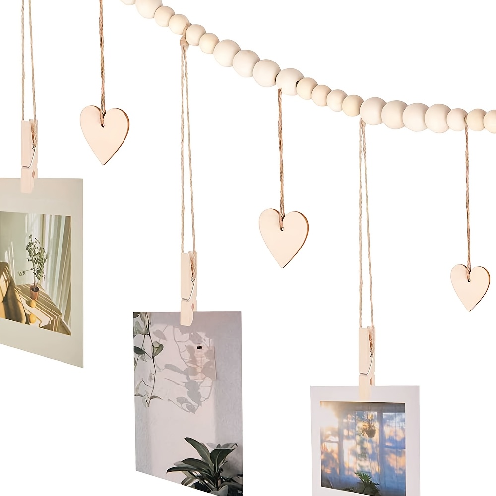 Hanging Photo Display Wall Dec - Engraved Wood Frame recensione e prezzo