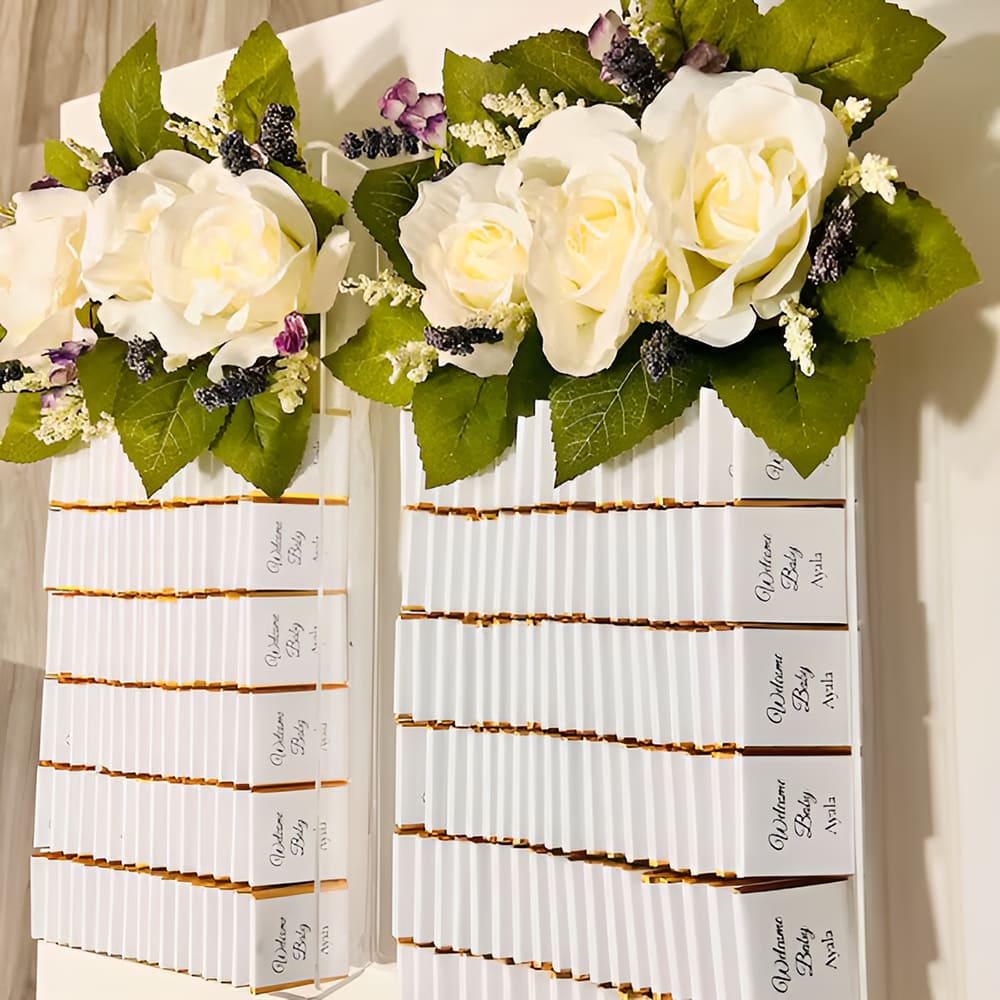 50pcs Wedding Chocolate Packin - Personalised Candle Label recensione e prezzo