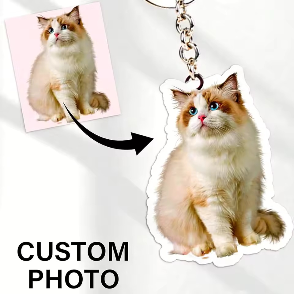 Customized keychain pet Cat Do - Pet Portrait Custom recensione e prezzo