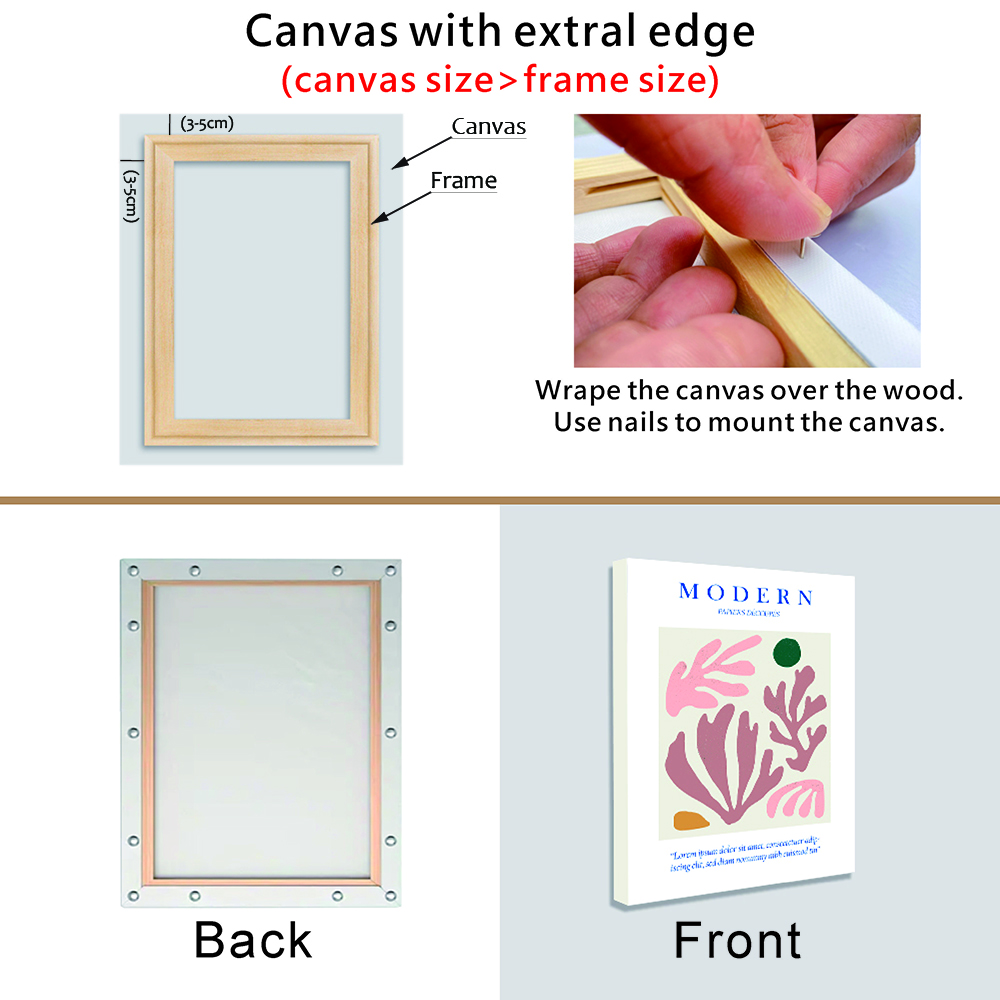 30x40 50x70 70x100cm Canvas Fr - Engraved Wood Frame recensione e prezzo