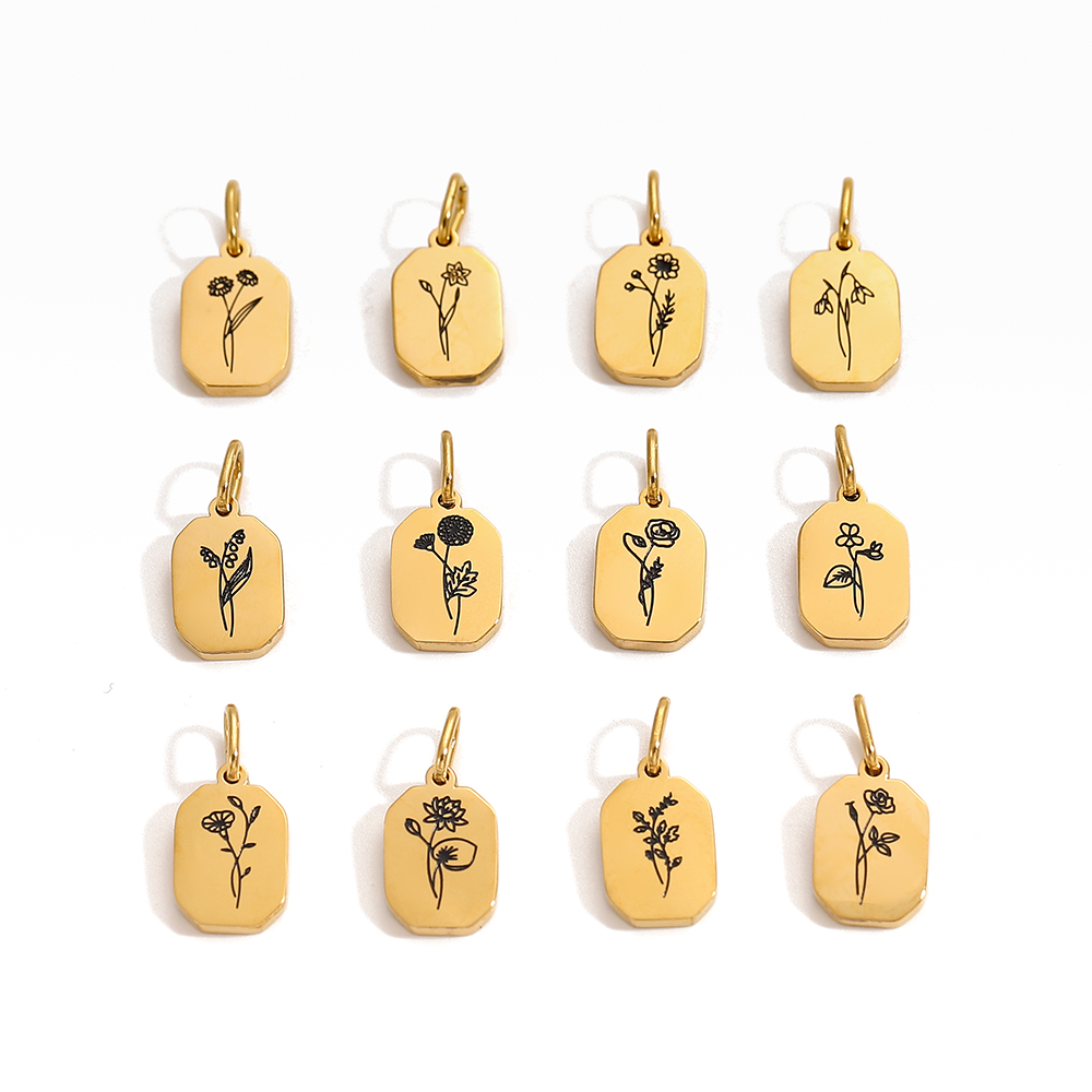 Chic Hot Sale Birth Month Crys - Birth Flower Necklace recensione e prezzo