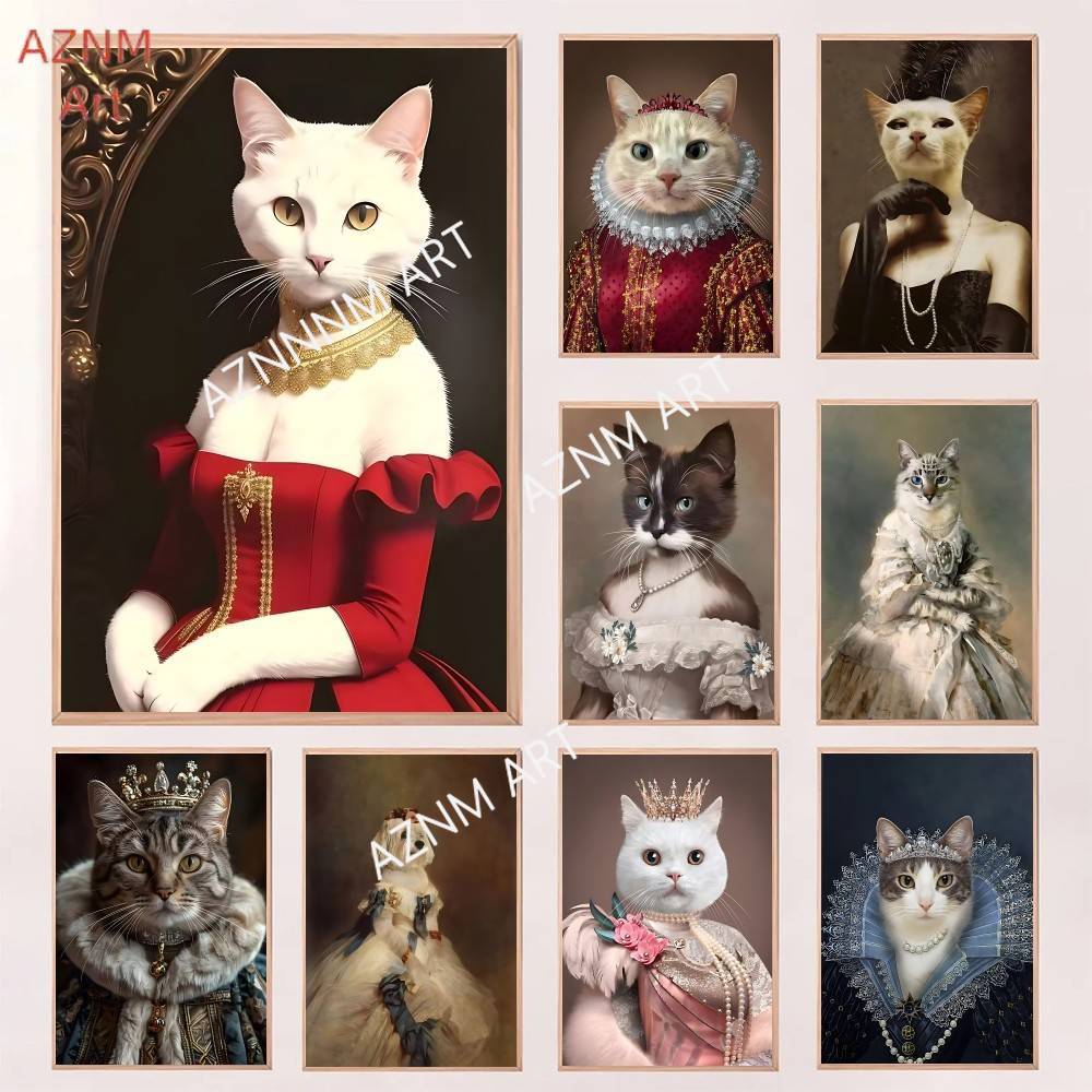 Renaissance Royal Cat Funny Po - Pet Portrait Custom recensione e prezzo