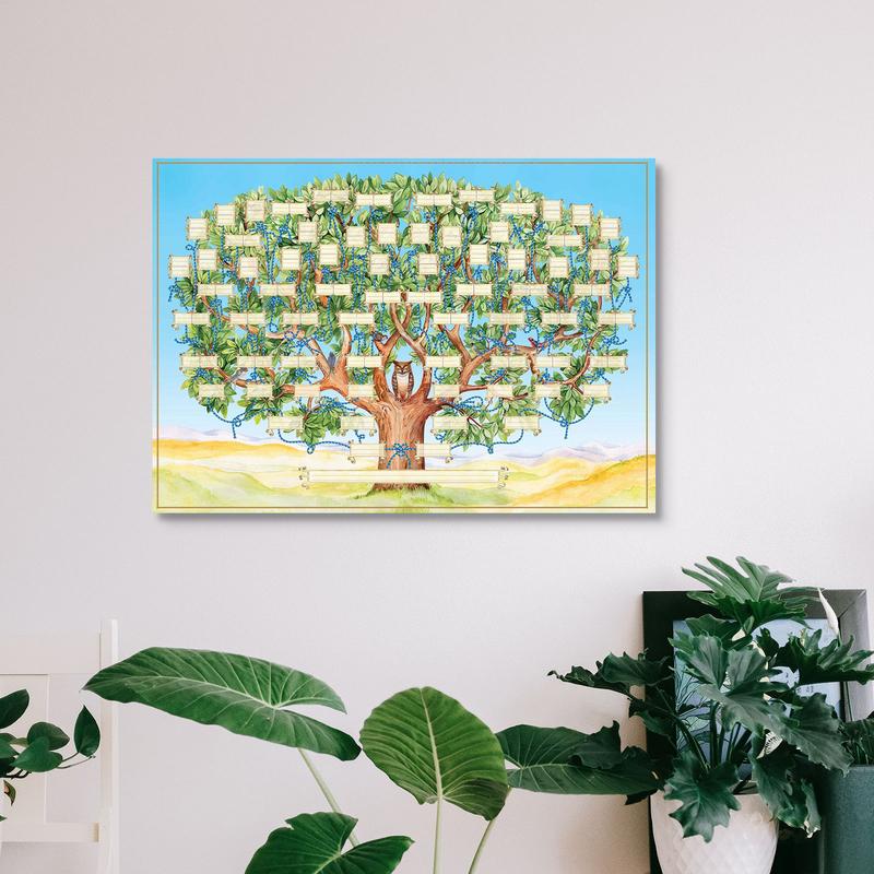 Fillable Family Tree Chart 6 G - Family Tree Print recensione e prezzo