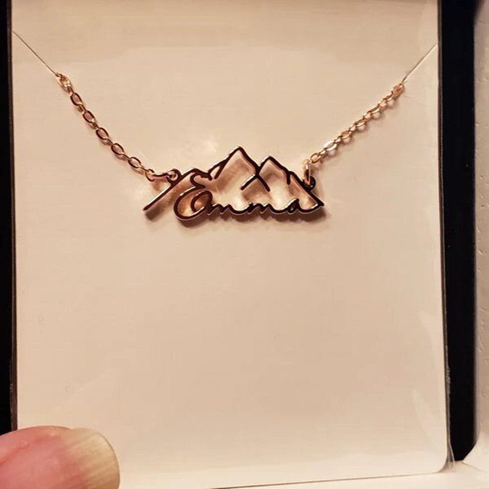 Custom Name Necklace Fashion P - Birth Flower Necklace recensione e prezzo
