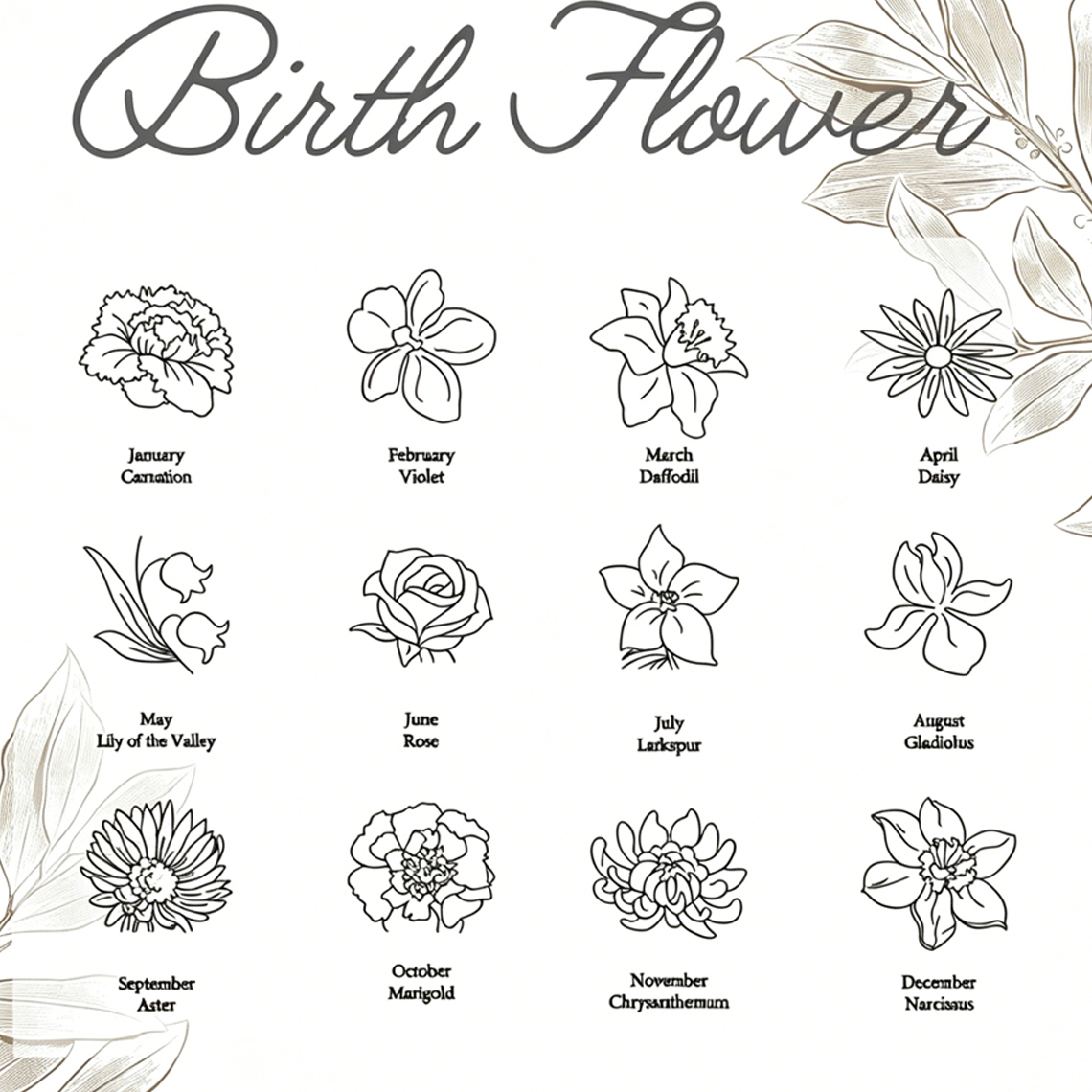 Personalized Custom Name Neckl - Birth Flower Necklace recensione e prezzo