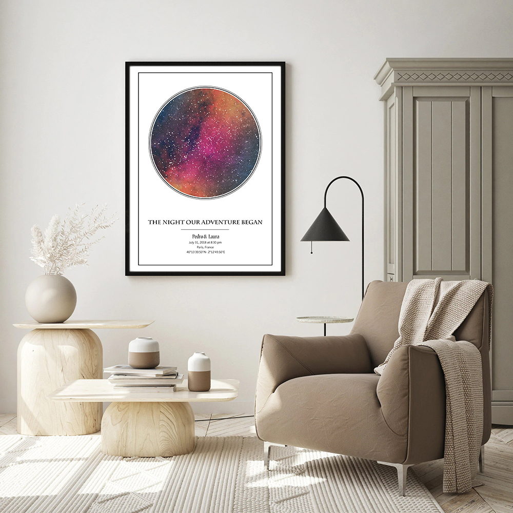Personalized Star Map Poster B - Custom Star Map recensione e prezzo