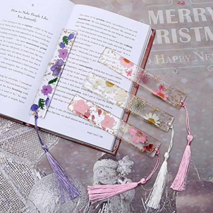 Bookmarks for Women, Book Mark - Dried Flower Bookmark recensione e prezzo