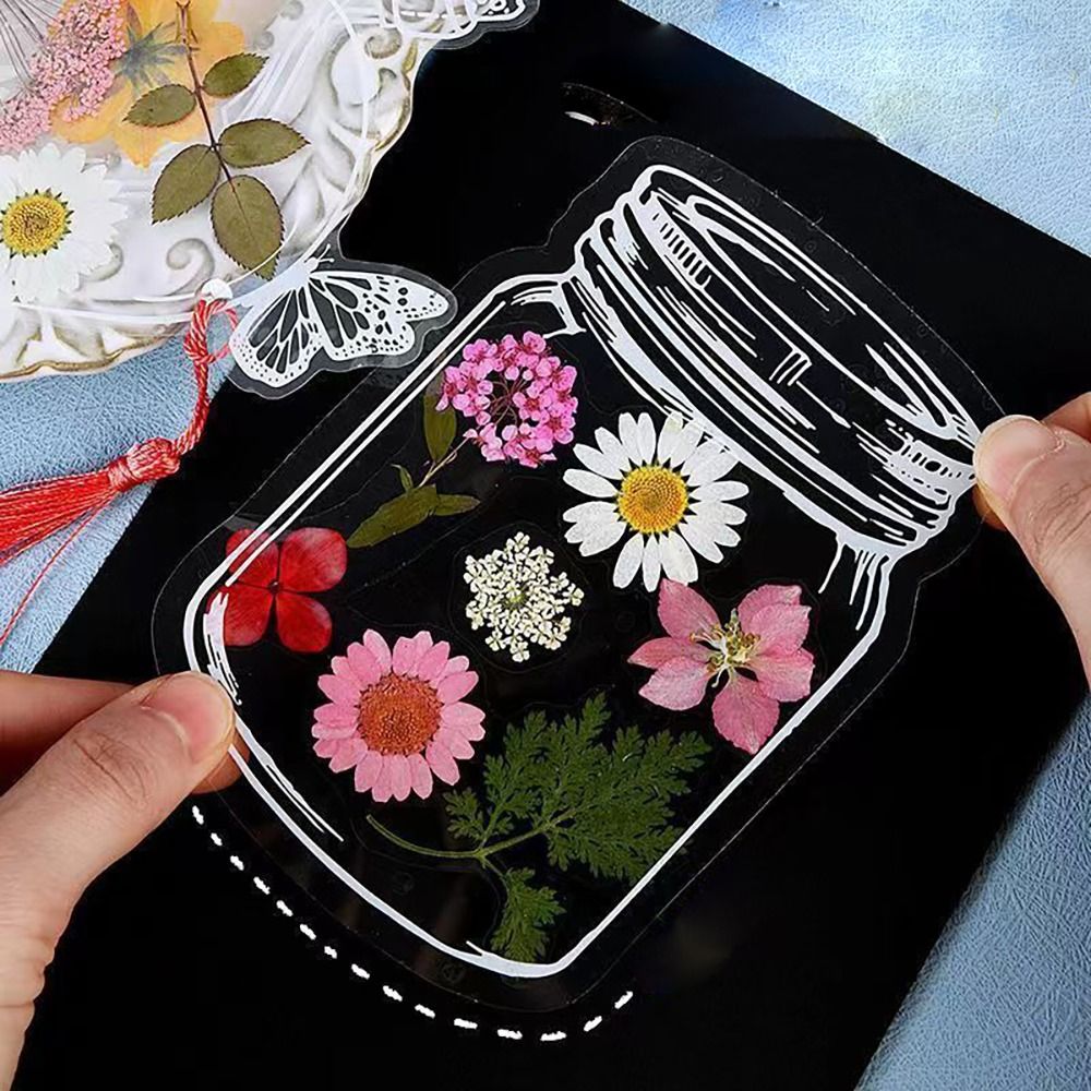 Glassware Shape Bookmarks Stic - Dried Flower Bookmark recensione e prezzo