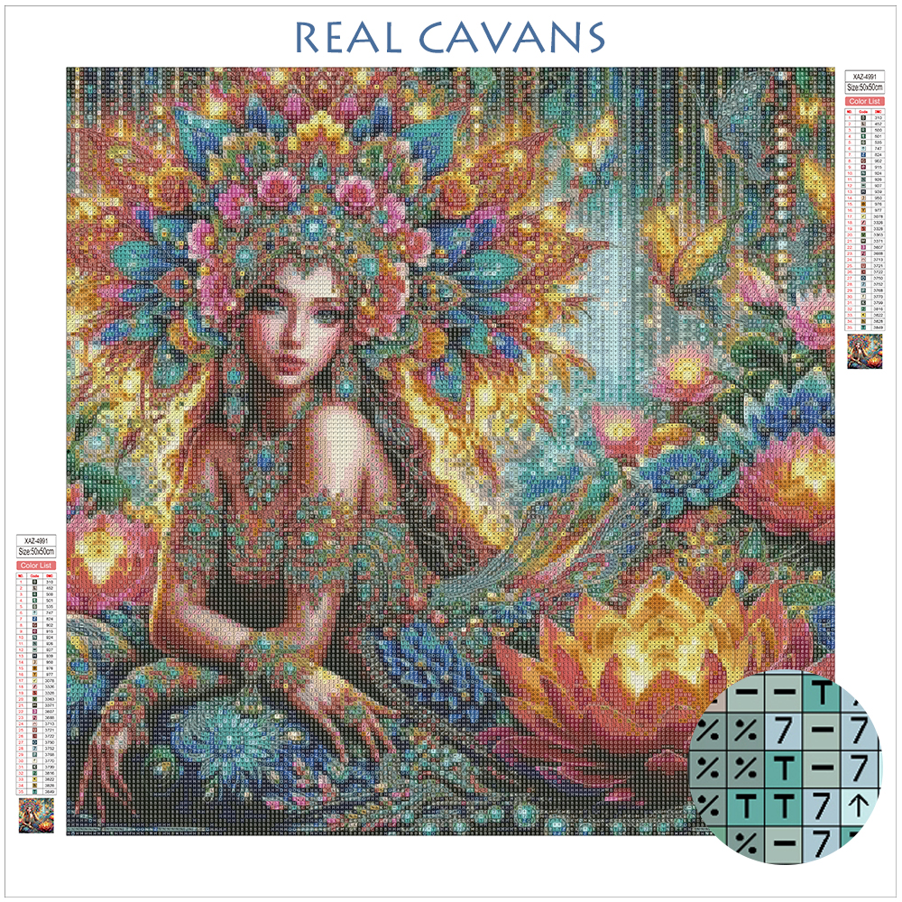Momoart Diamond Mosaic Woman R - Photo Mosaic Print recensione e prezzo