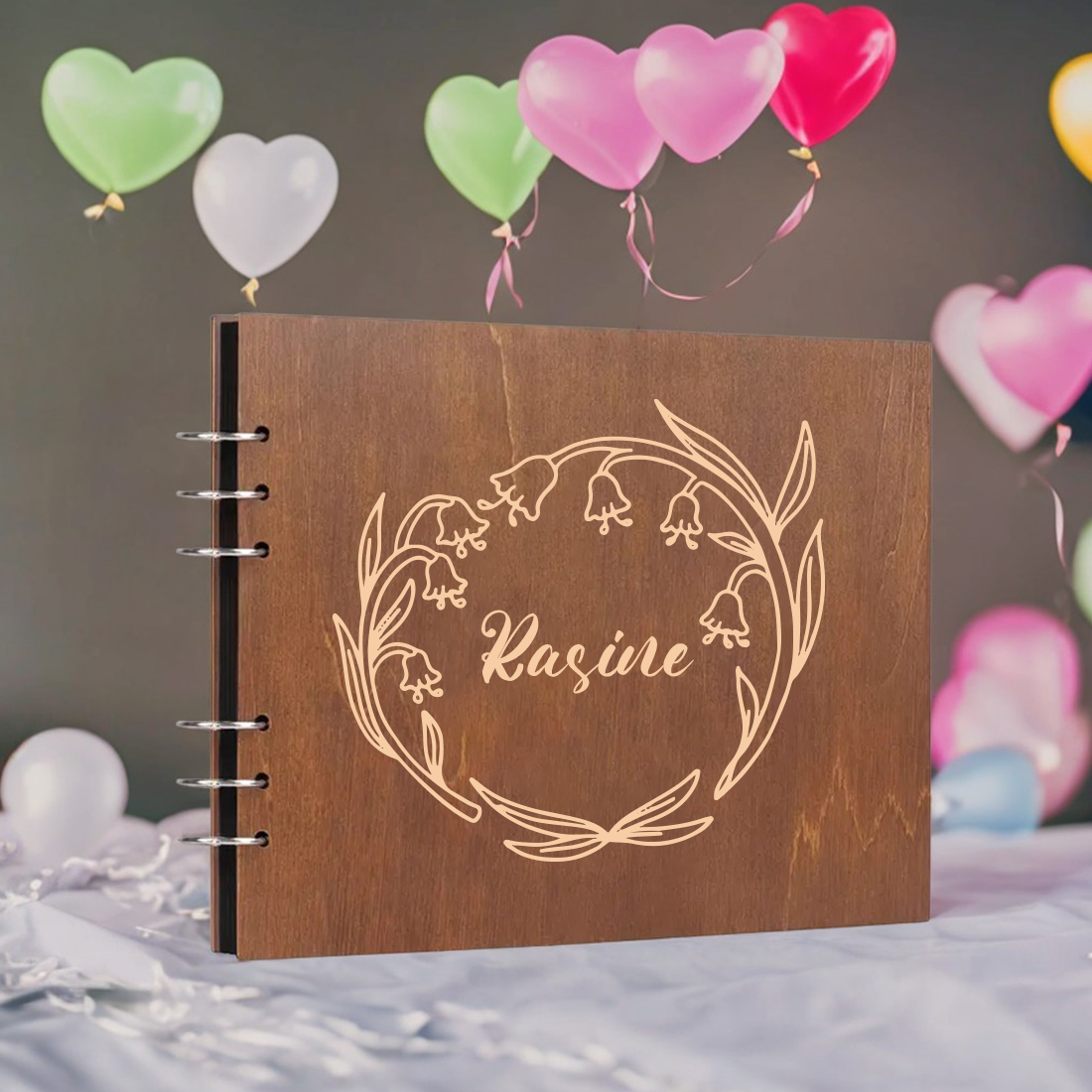 Personalized Wooden Photo Albu - Custom Photo Book recensione e prezzo