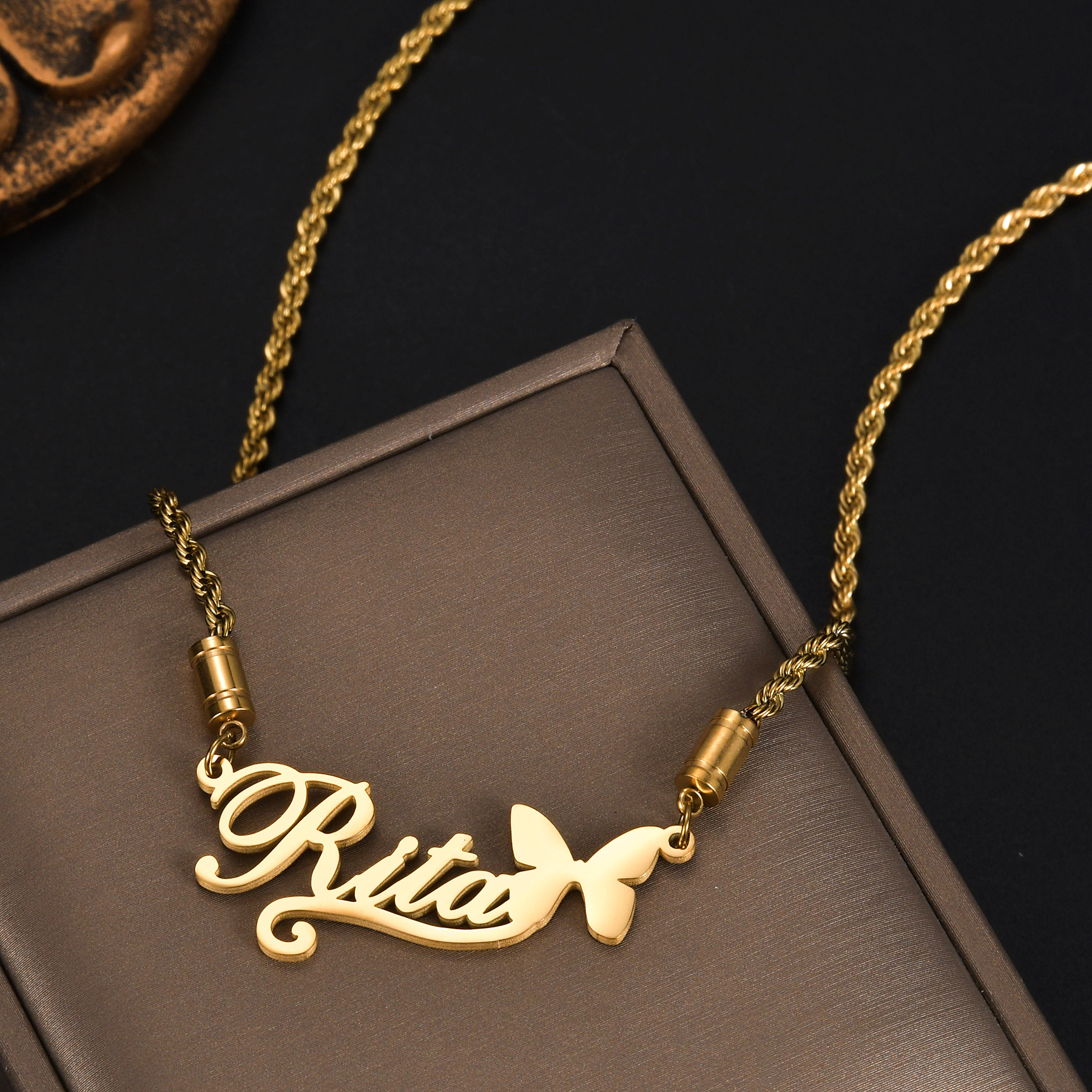 Atoztide Personalized Custom N - Birth Flower Necklace recensione e prezzo