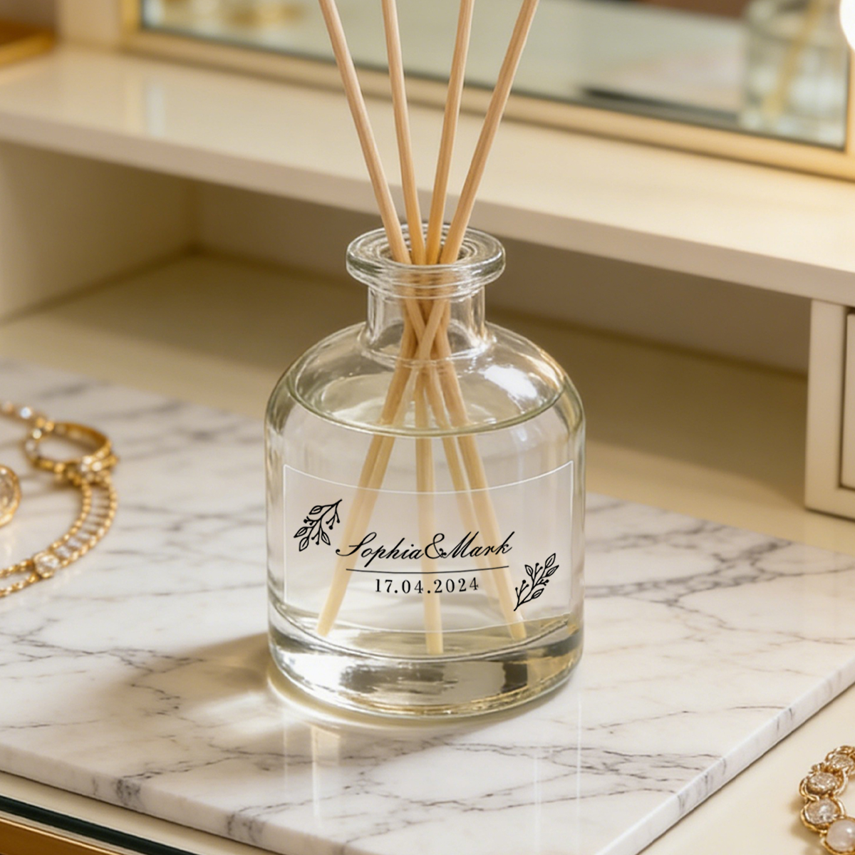 30-300Pcs Custom Wedding Stick - Personalised Candle Label recensione e prezzo