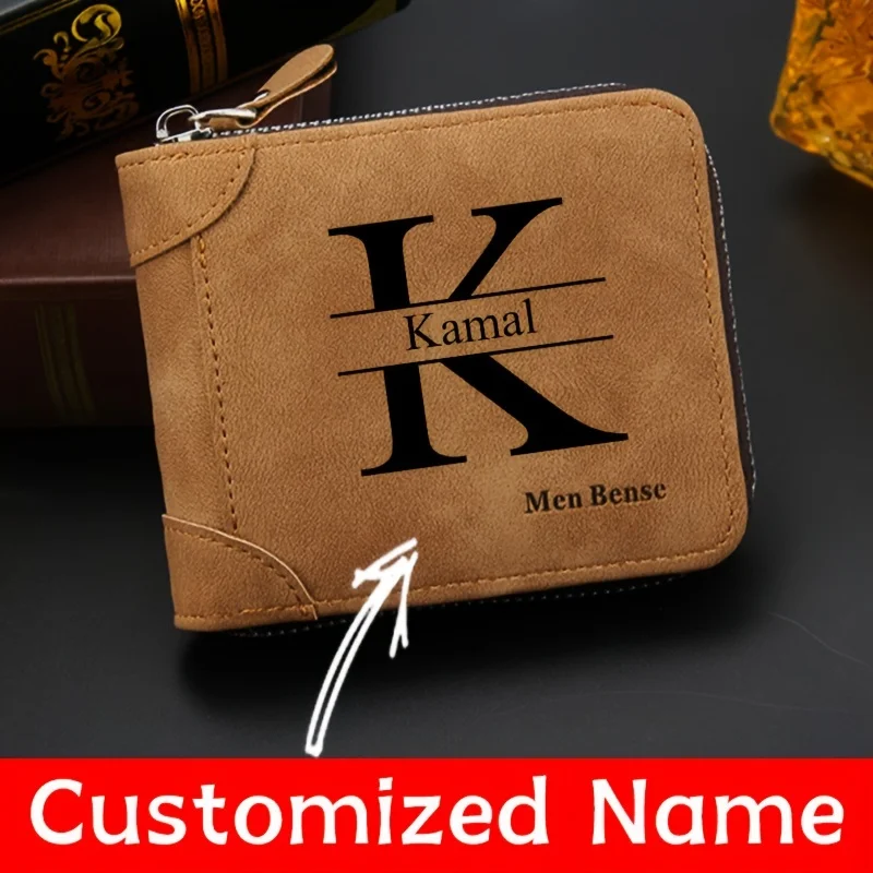 Customized Name Men's Wallet F - Personalized Name Box recensione e prezzo