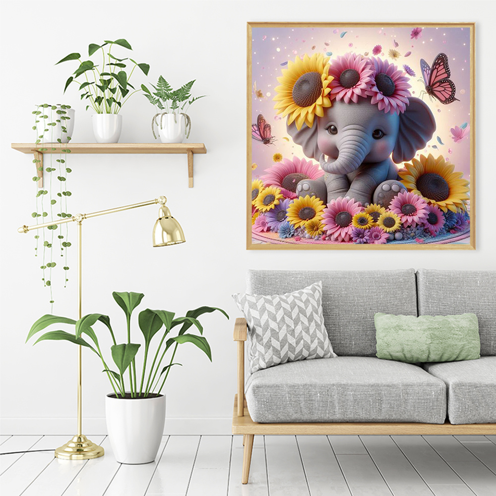 Evershine Elephant Diamond Pai - Photo Mosaic Print recensione e prezzo