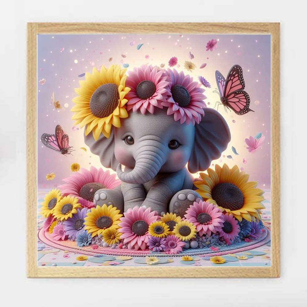 Evershine Elephant Diamond Pai - Photo Mosaic Print recensione e prezzo