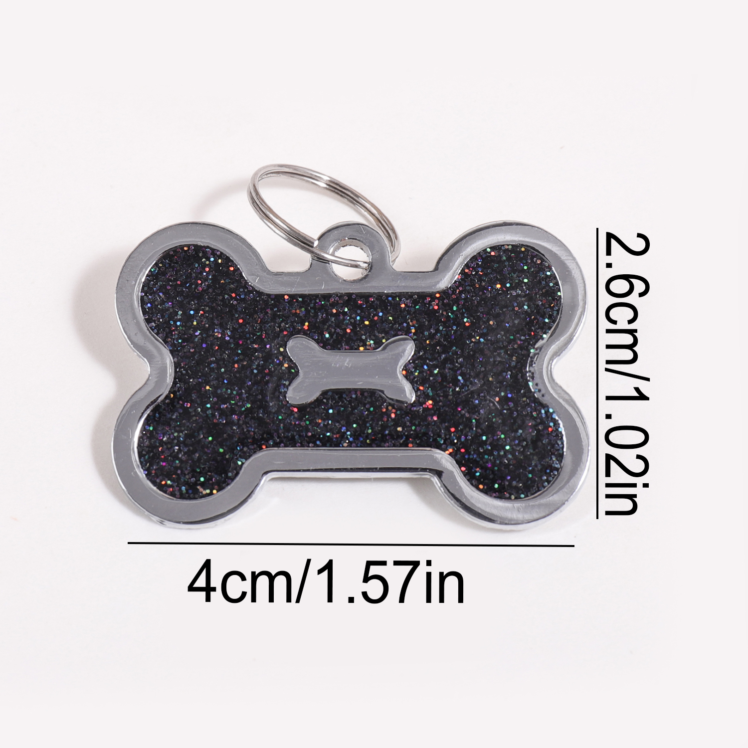 Glitter Custom Text Dog Tags C - Pet Portrait Custom recensione e prezzo