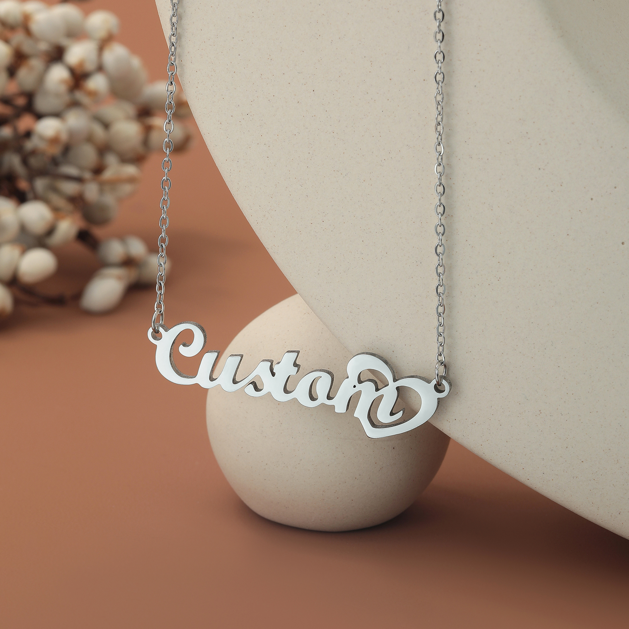 Customized Name Necklace with  - Name Necklace Custom recensione e prezzo