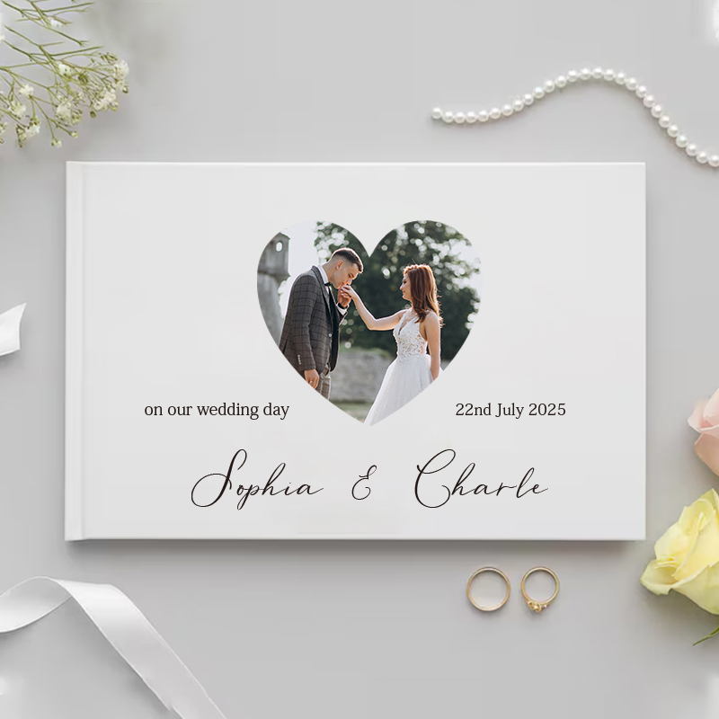 Personalized Guest Book for We - Custom Photo Book recensione e prezzo