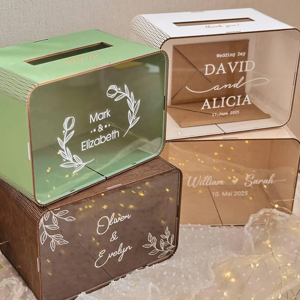 Custom Name Decals for Wedding - Personalized Name Box recensione e prezzo
