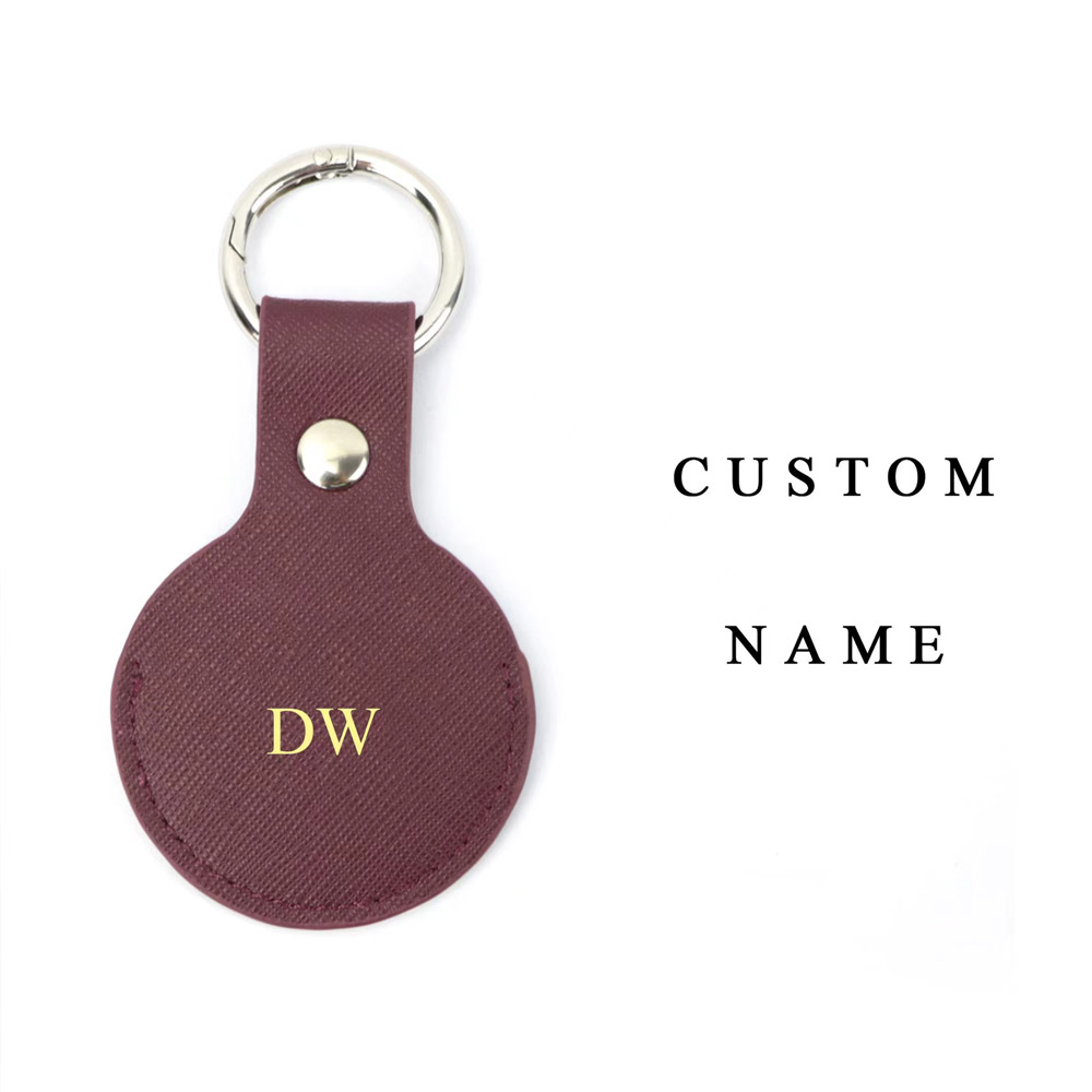 Custom Gold initial letters Fo - Monogram Keychain Leather recensione e prezzo