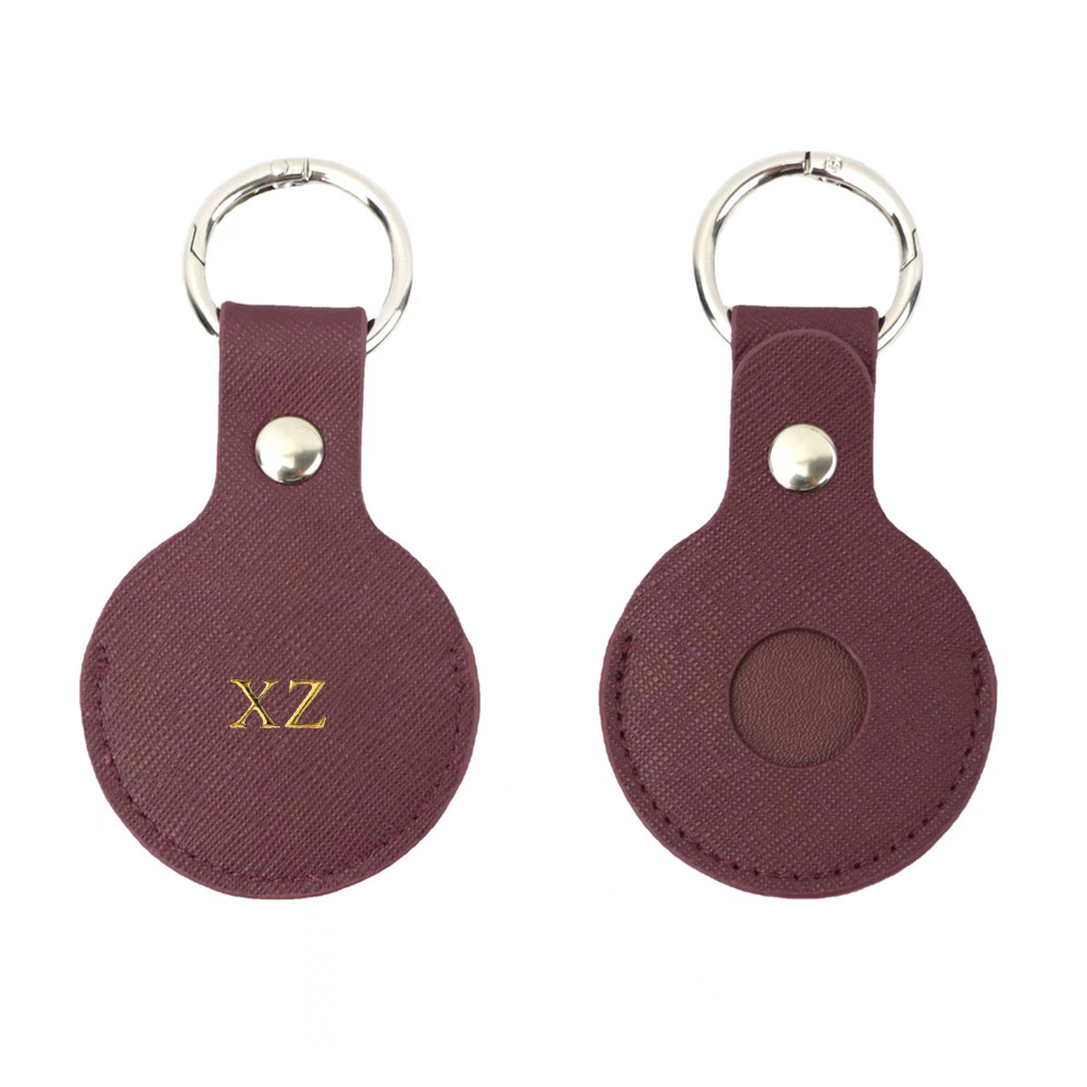 Custom Gold initial letters Fo - Monogram Keychain Leather recensione e prezzo