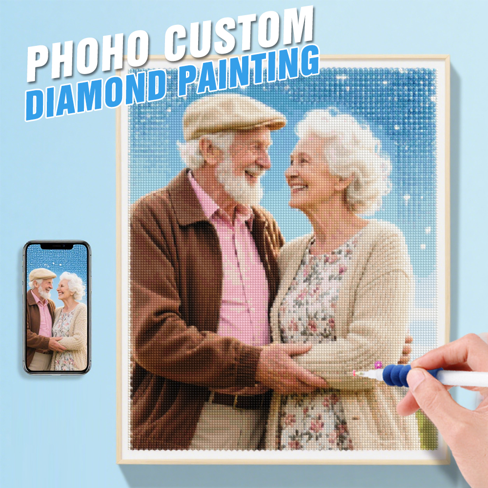 HUACAN 5d Diy Diamond Mosaic C - Photo Mosaic Print recensione e prezzo