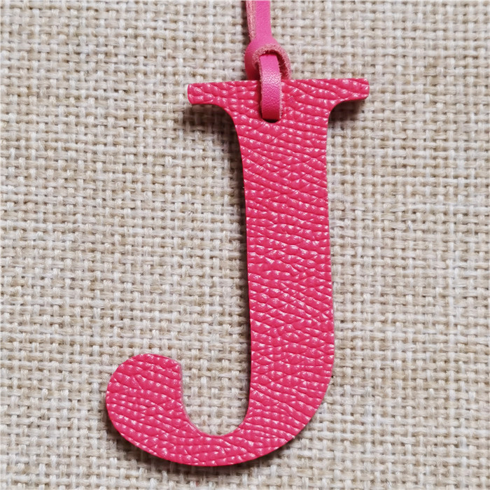 English Letter H I J K L M N A - Monogram Keychain Leather recensione e prezzo