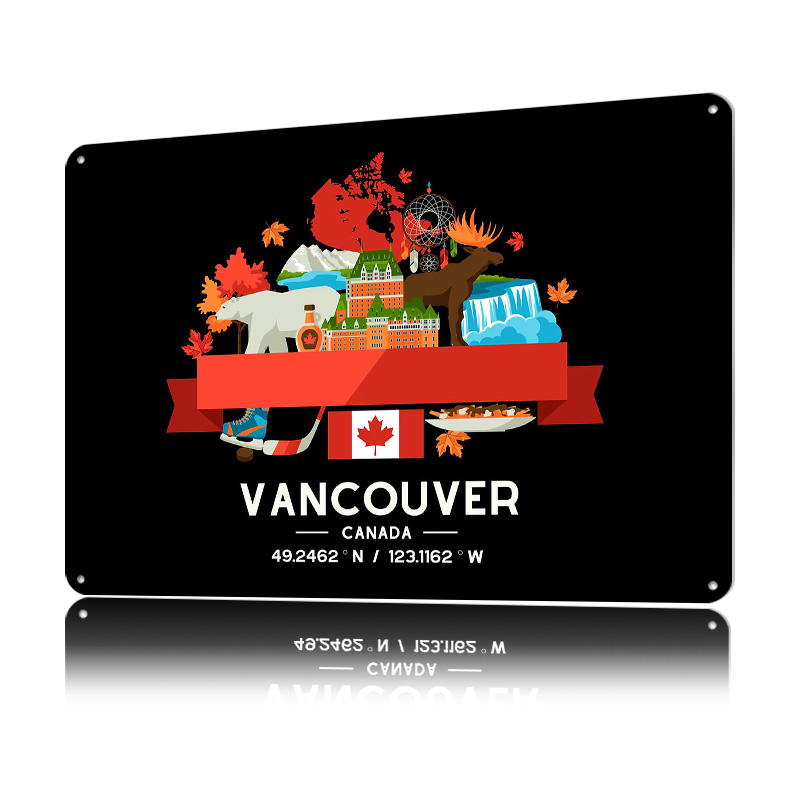 Vancouver City Map Printed Pos - Custom Map Poster recensione e prezzo