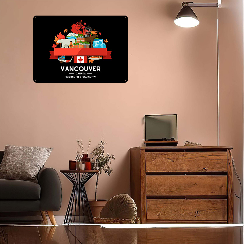 Vancouver City Map Printed Pos - Custom Map Poster recensione e prezzo