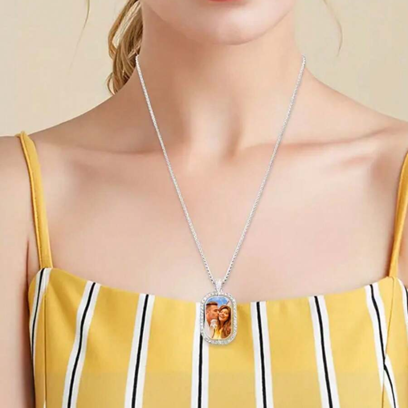 Custom photo pendant necklace, - Pet Portrait Custom recensione e prezzo