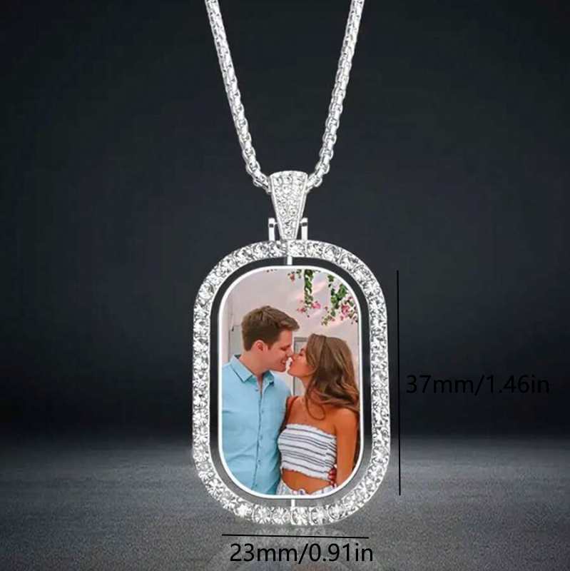 Custom photo pendant necklace, - Pet Portrait Custom recensione e prezzo