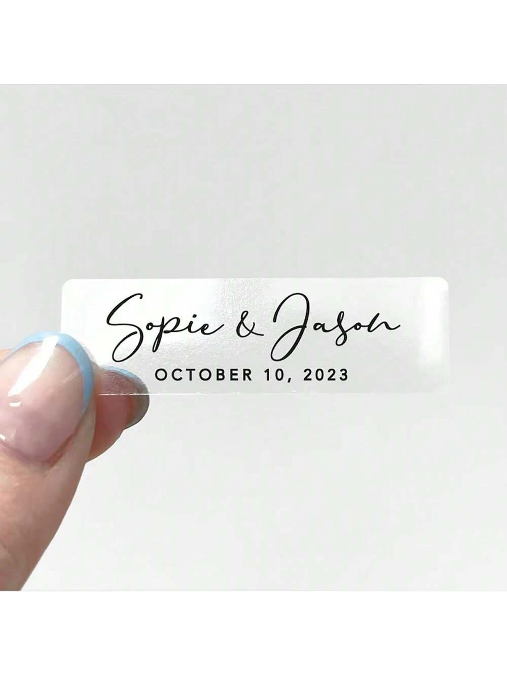 Custom Aluminum Foil Transpare - Personalised Candle Label recensione e prezzo