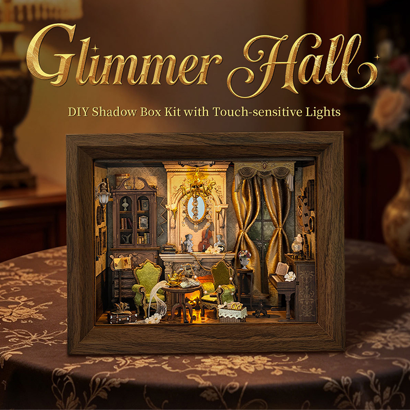 DIY Wooden Glimmer Hall Photo  - Engraved Wood Frame recensione e prezzo