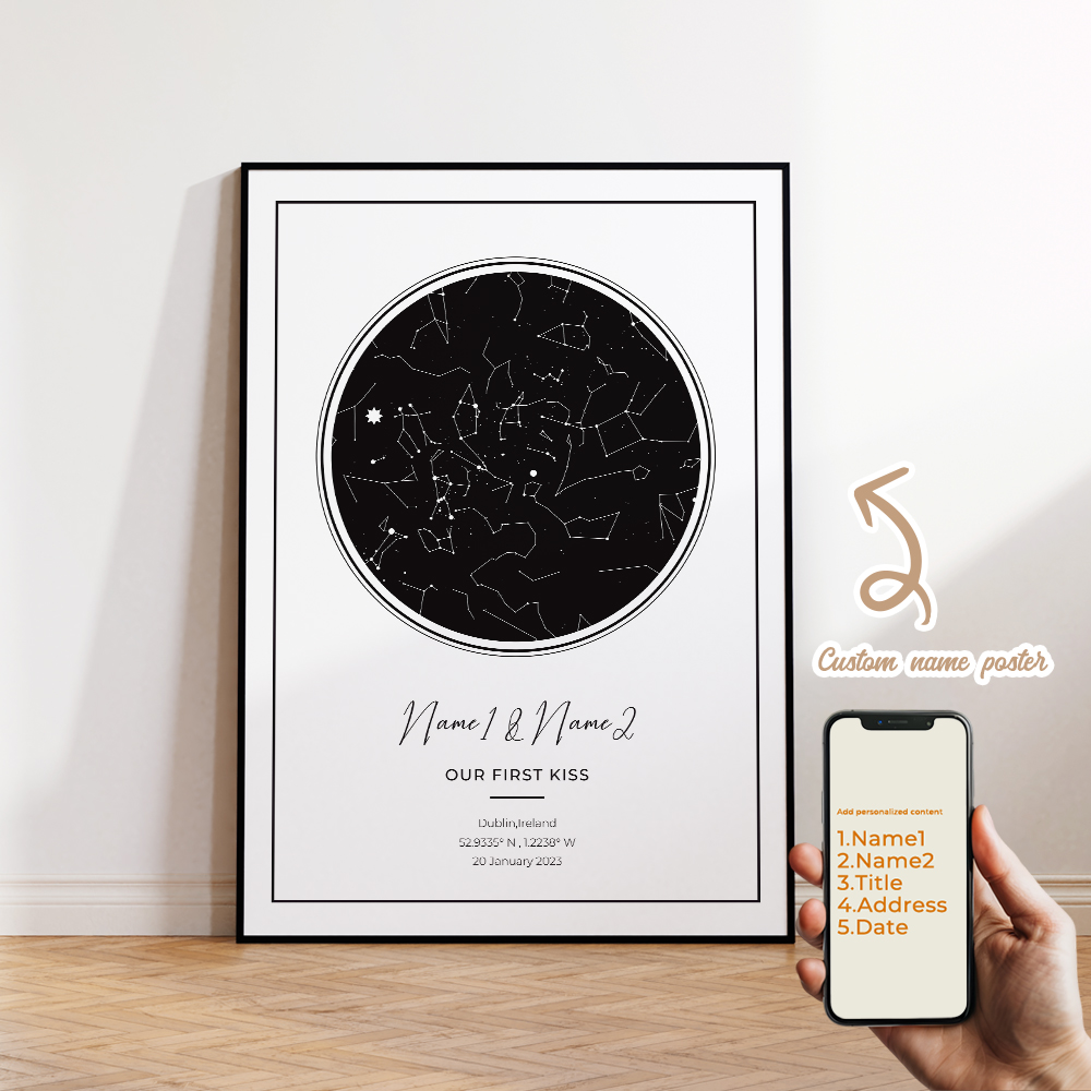 Modern Custom Personalized Nig - Custom Map Poster recensione e prezzo