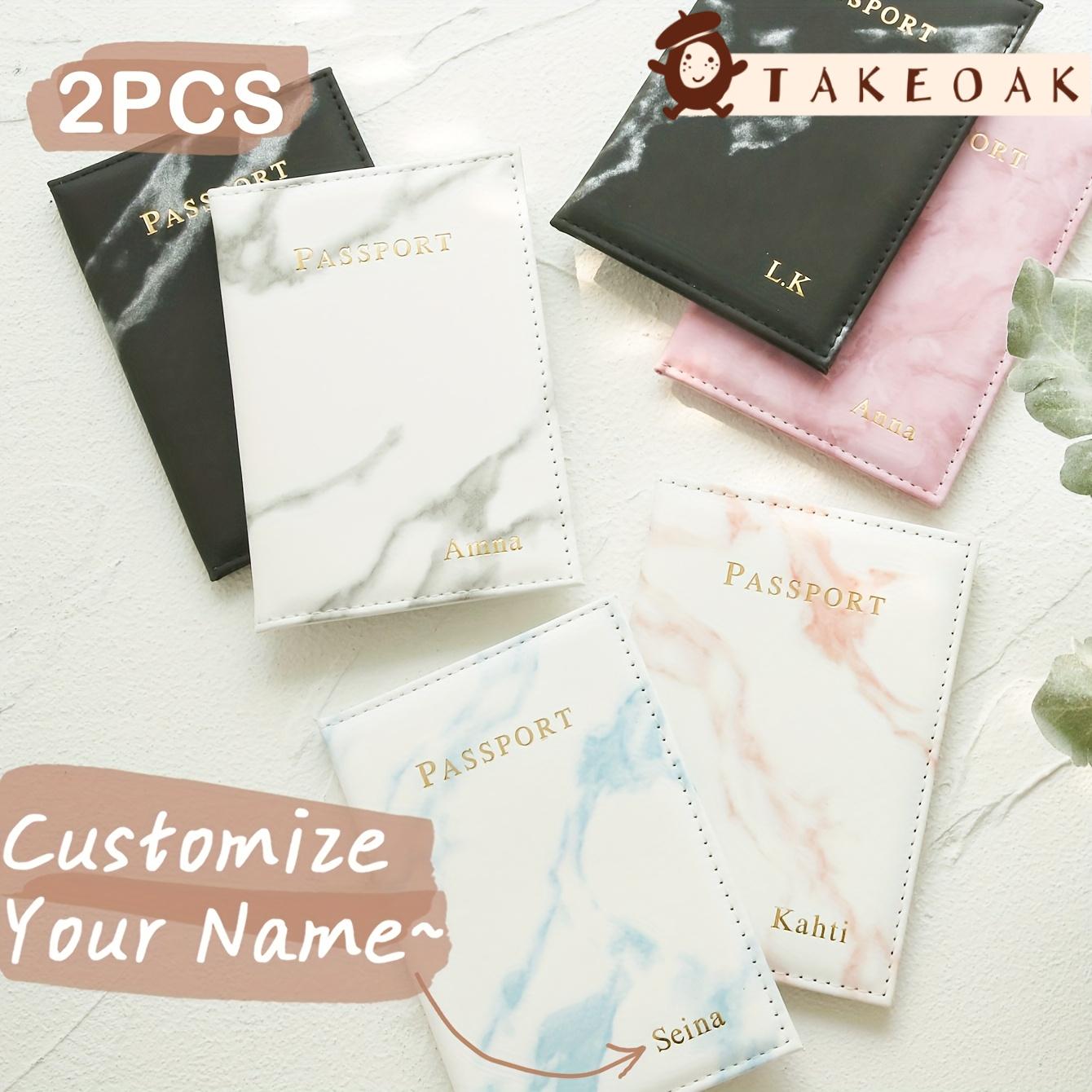 2PCS Custom Couple Passport Ho - Personalized Name Box recensione e prezzo